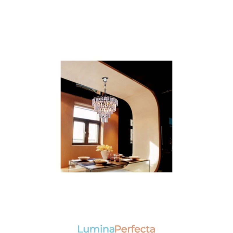 Candelabru de cristal luxuriant
