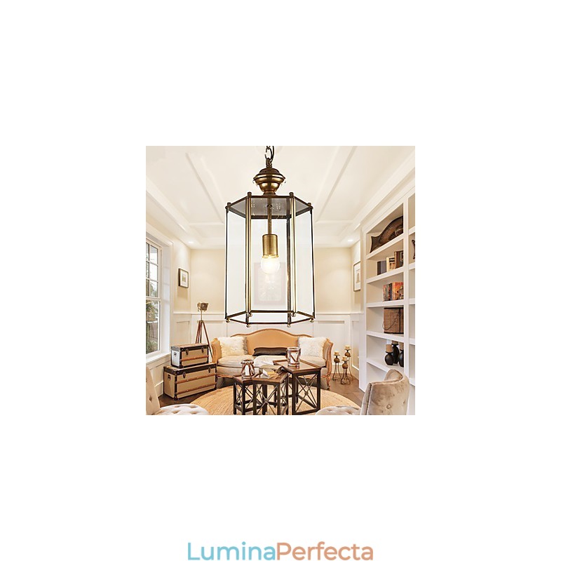 Lumini suspendate Cristal Mini Stil Tradițional Clasic Metal