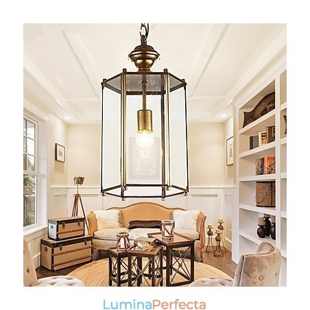 Lumini suspendate Cristal Mini Stil Tradițional Clasic Metal Lumini suspendate Cristal Mini Stil Tradițional Clasic Metal