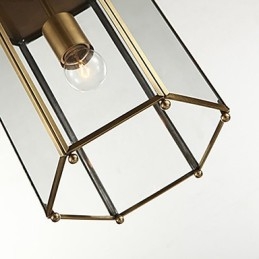 Lumini suspendate Cristal Mini Stil Tradițional Clasic Metal