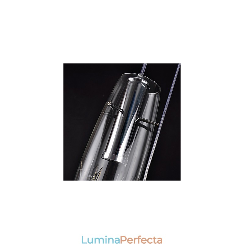 Lampă suspendată din metal galvanizat în stil mini modern și contemporan pentru copii