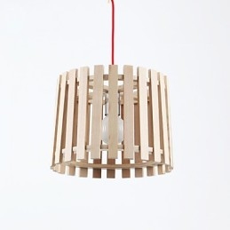 Lampe suspendate Mini stil modern contemporan din lemn