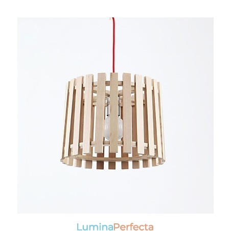 Lampe suspendate Mini stil modern contemporan din lemn Lampe suspendate Mini stil modern contemporan din lemn