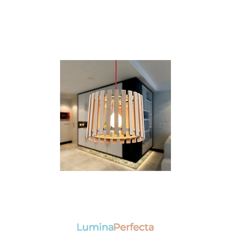 Lampe suspendate Mini stil modern contemporan din lemn