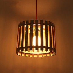 Lampe suspendate Mini stil modern contemporan din lemn