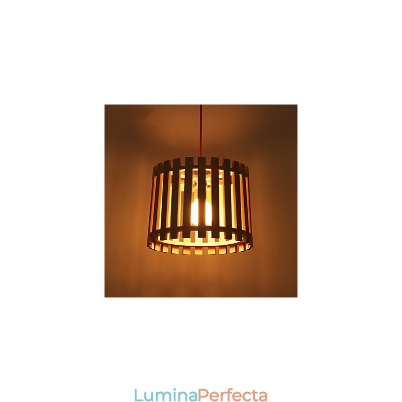 Lampe suspendate Mini stil modern contemporan din lemn
