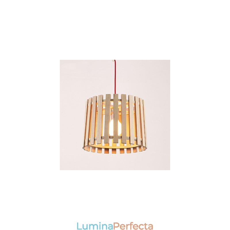 Lampe suspendate Mini stil modern contemporan din lemn