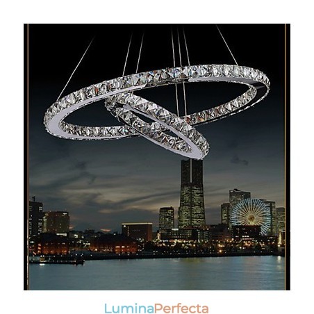 Lampă suspendată pentru hotel Candelabru de cristal Iluminat Plafoniere cu alb cald și rece Lampă suspendată pentru hotel Candelabru de cristal Iluminat Plafoniere cu alb cald și rece