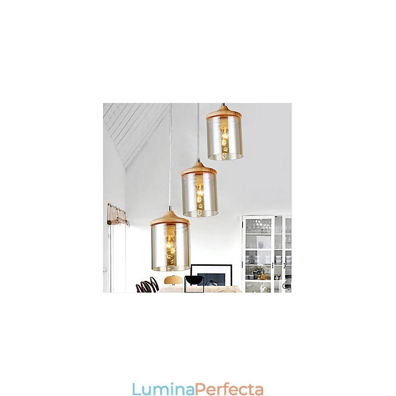 Glass Art lampă suspendată mică