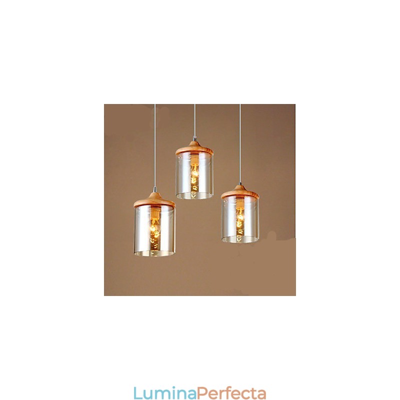 Glass Art lampă suspendată mică