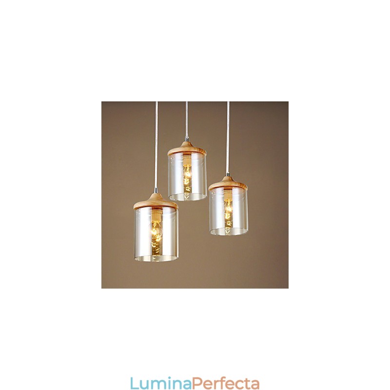 Glass Art lampă suspendată mică