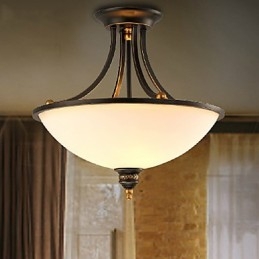 Candelabru din metal galvanizat în stil mini modern și contemporan