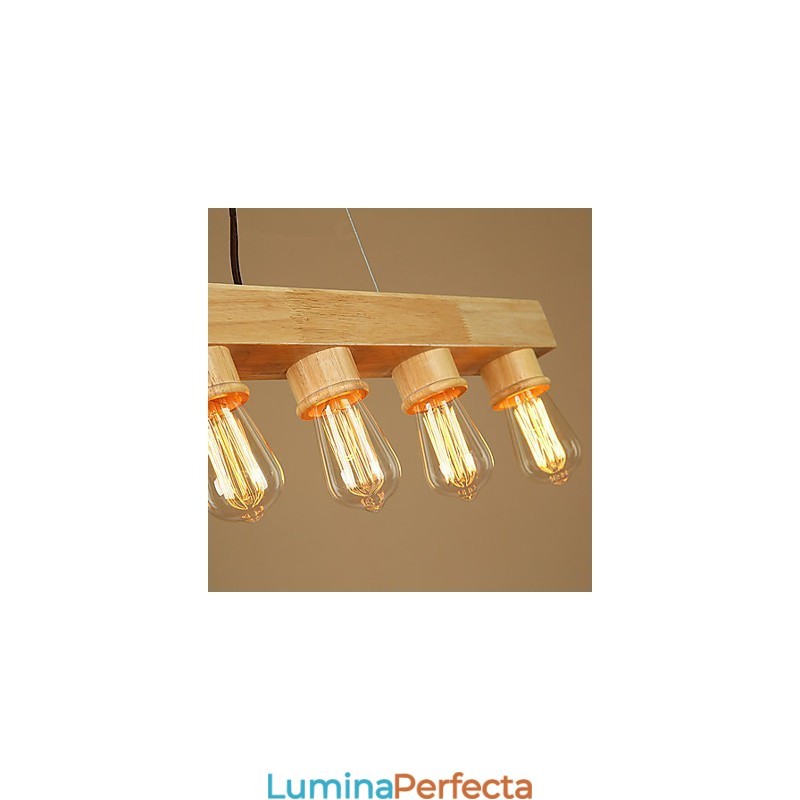 Lampe suspendate Country Wood Bamboo