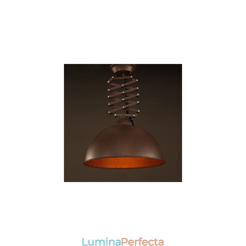 Abajur Negru Fier Forjat Candelabru Flexibil Depozit Industrial Abajur Capac Cafenea Candelabru