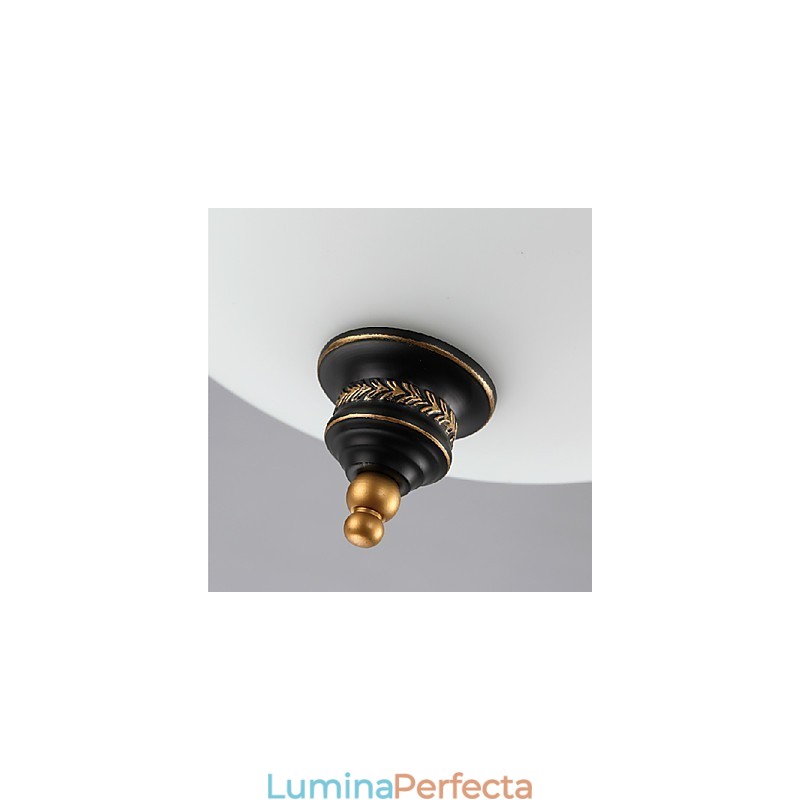 Candelabru din metal galvanizat în stil mini modern și contemporan