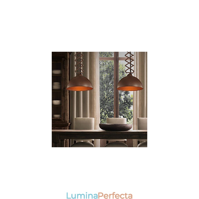 Abajur Negru Fier Forjat Candelabru Flexibil Depozit Industrial Abajur Capac Cafenea Candelabru