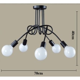 Lampe suspendate Modern Contemporan Metal