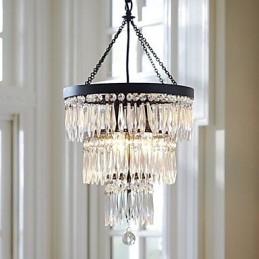 Pandantiv 3 Lumini Modern Elelgant Metal Cristal Pictură
