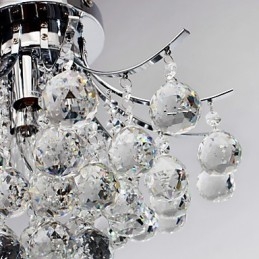 Candelabru Modern Cristal 3 Lumini