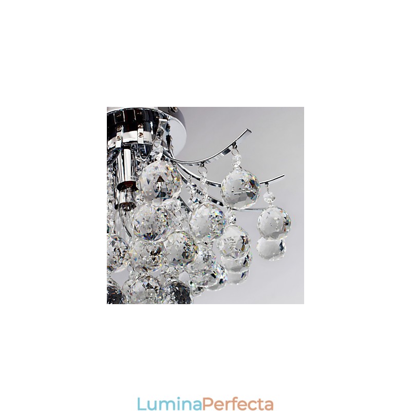 Candelabru Modern Cristal 3 Lumini