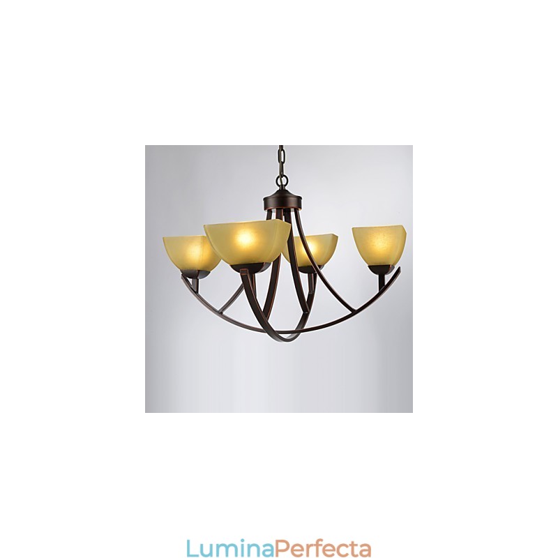 Candelabru 4 Lumini Tradițional Clasic Vintage Metal