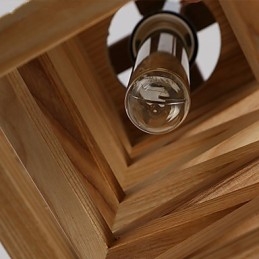 Lampe suspendate Country Wood Bamboo
