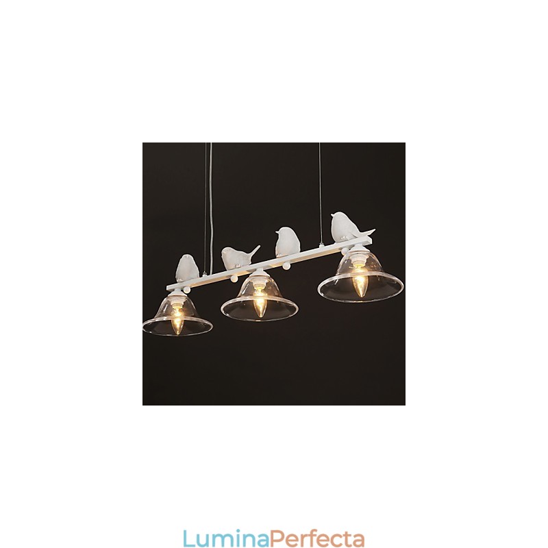 Lampă suspendată din sticlă modernă Lampă suspendată simplă Lampă pendant cafenea