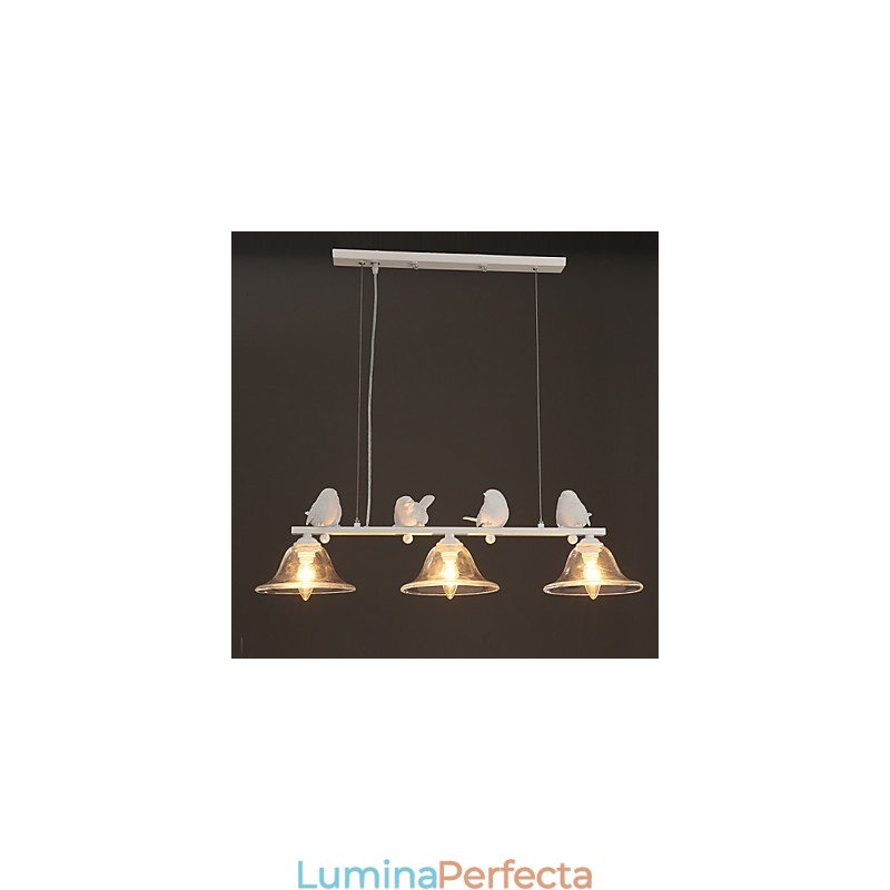 Lampă suspendată din sticlă modernă Lampă suspendată simplă Lampă pendant cafenea