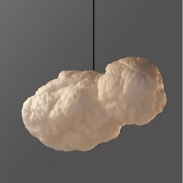 Lampă din bumbac pandantiv Leisure Cloud