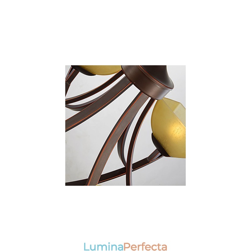 Candelabru 4 Lumini Tradițional Clasic Vintage Metal