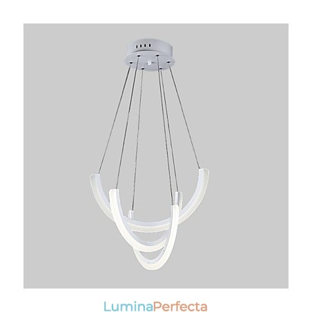 Lampă suspendată modernă din acrilic cu design contemporan Lampă suspendată modernă din acrilic cu design contemporan