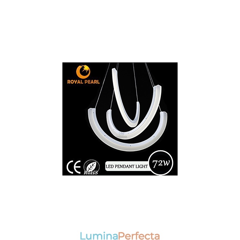 Lampă suspendată modernă din acrilic cu design contemporan