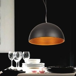Lampă suspendată cu pictură modernă contemporană retro bol mini stil