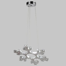 Candelabru tradițional clasic din metal cromat