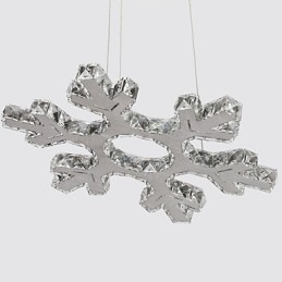 Candelabru tradițional clasic din metal cromat