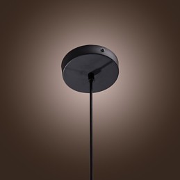 Lampă suspendată galvanizată, modernă, contemporană, din cristal