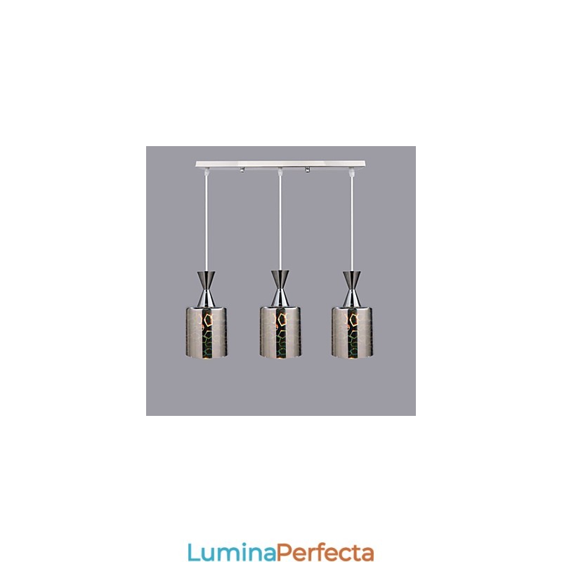 Gravura laser de vis Lampa cromata 3 Drept