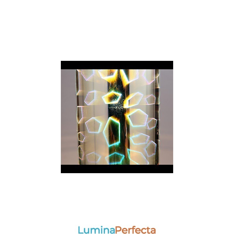 Gravura laser de vis Lampa cromata 3 Drept