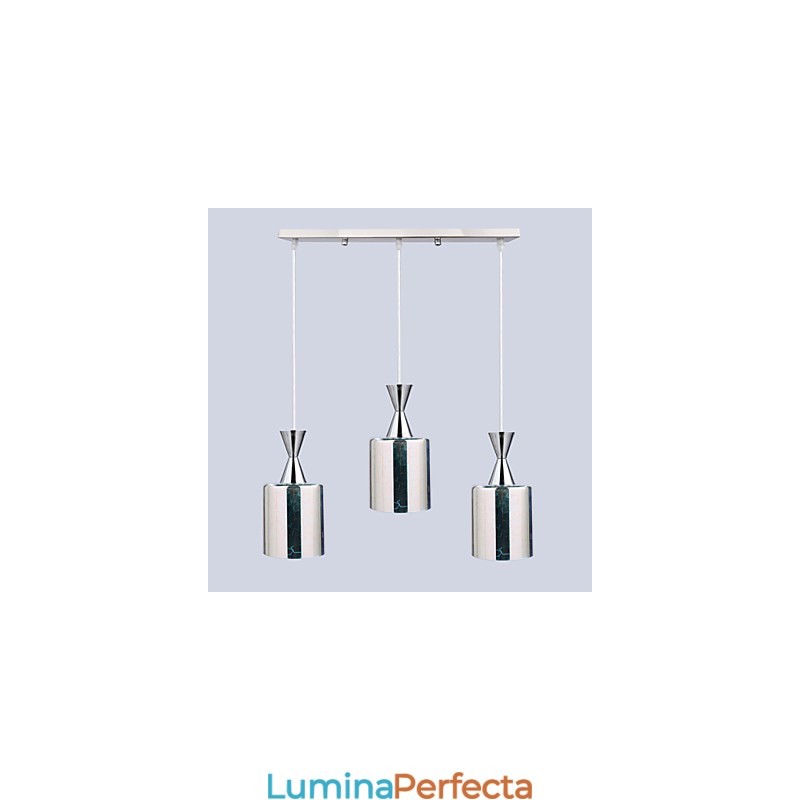 Gravura laser de vis Lampa cromata 3 Drept
