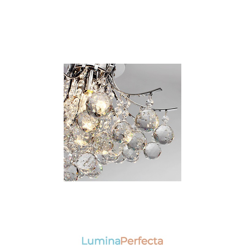 Candelabru Modern Cristal 3 Lumini