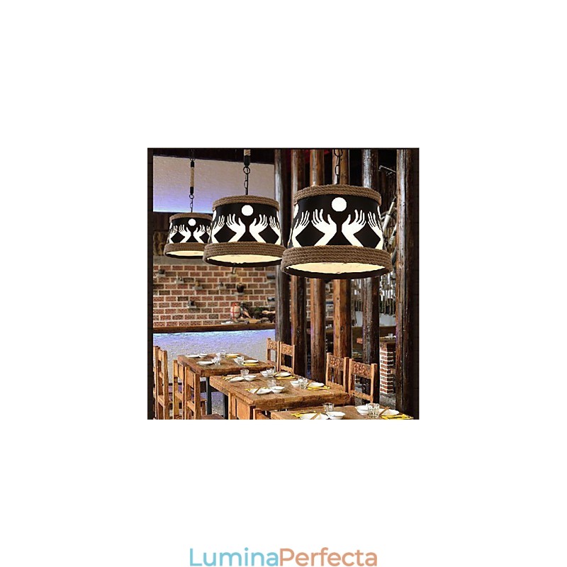 Canepa American Retro Cafe Candelabru Pastoral Simplu