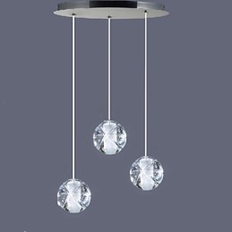 Candelabru din sticla cristal Hail 3B