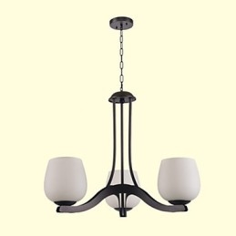 Candelabru din metal cu pictură în stil retro clasic tradițional