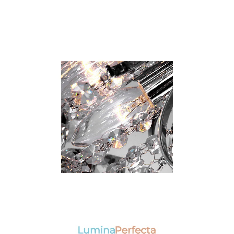 Candelabru Modern Cristal 3 Lumini