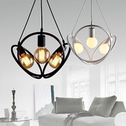 Candelabru cu 3 lumini Lampa suspendata Traditional Classic Retro Metal