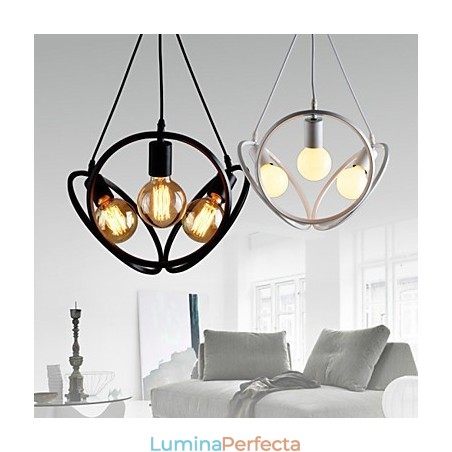 Candelabru cu 3 lumini Lampa suspendata Traditional Classic Retro Metal Candelabru cu 3 lumini Lampa suspendata Traditional Classic Retro Metal
