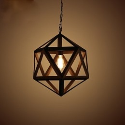 Lampă pendantă metalică creativă Lampă suspendată modernă Lampă pendant cafenea