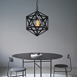Lampă pendantă metalică creativă Lampă suspendată modernă Lampă pendant cafenea