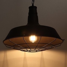 Europa de Nord American Retro Fier Candelabru Minimalist Fier forjat