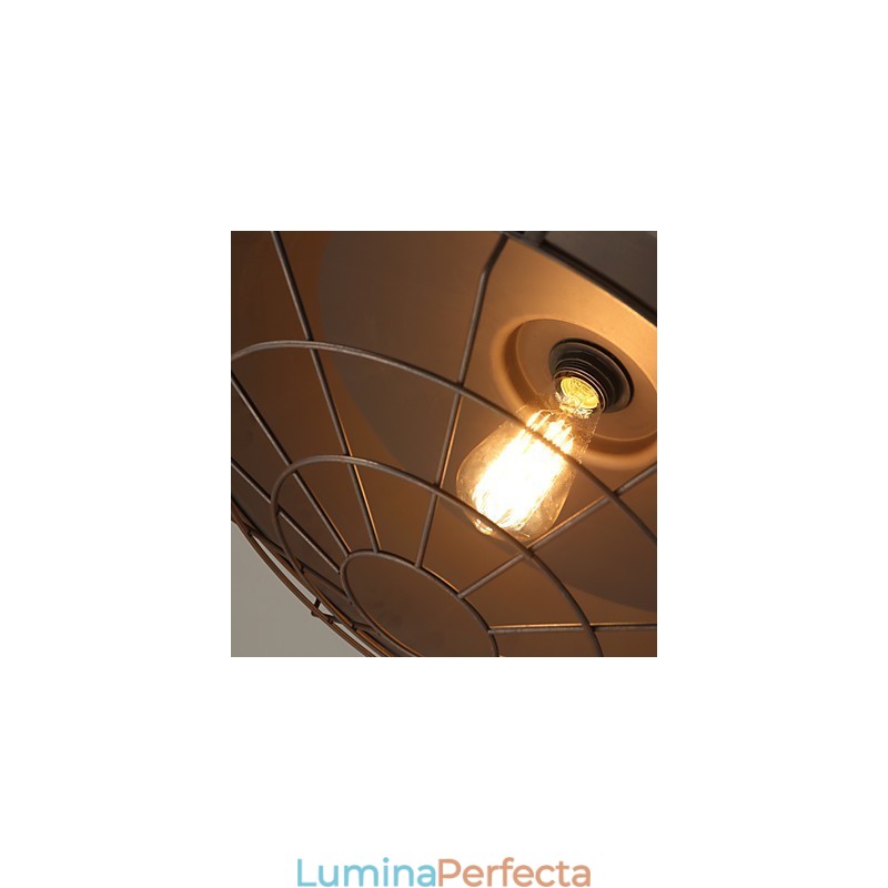 Europa de Nord American Retro Fier Candelabru Minimalist Fier forjat